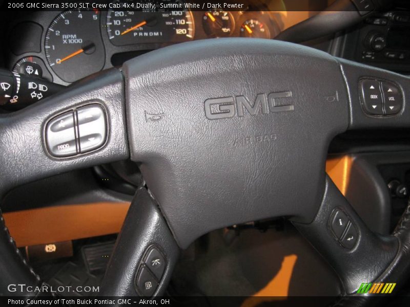 Summit White / Dark Pewter 2006 GMC Sierra 3500 SLT Crew Cab 4x4 Dually