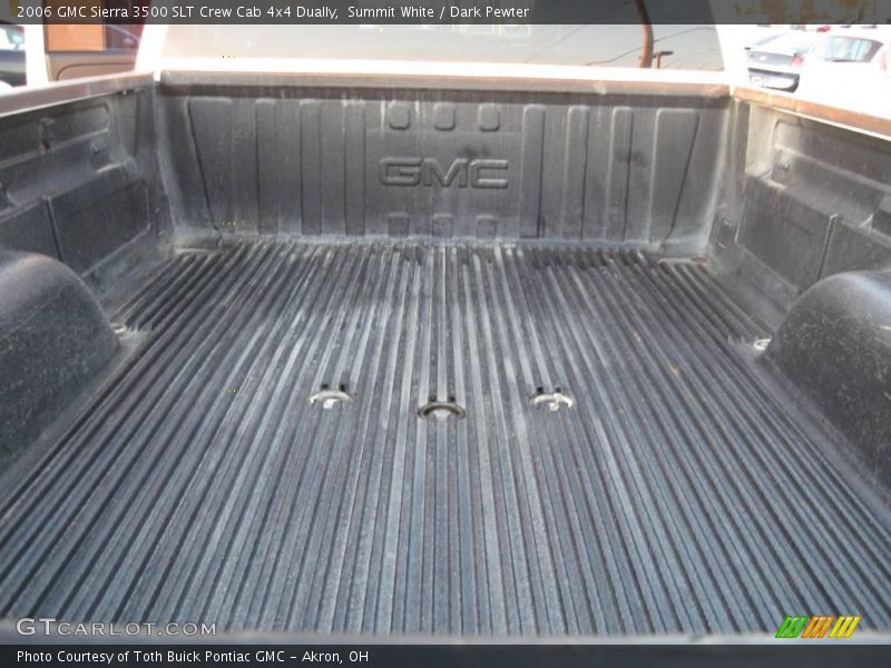Summit White / Dark Pewter 2006 GMC Sierra 3500 SLT Crew Cab 4x4 Dually