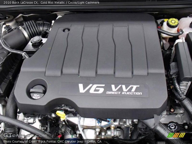 Gold Mist Metallic / Cocoa/Light Cashmere 2010 Buick LaCrosse CX