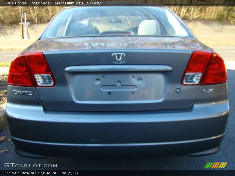 Magnesium Metallic / Gray 2004 Honda Civic LX Sedan