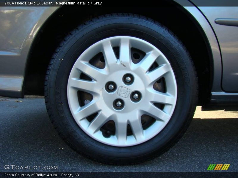 Magnesium Metallic / Gray 2004 Honda Civic LX Sedan