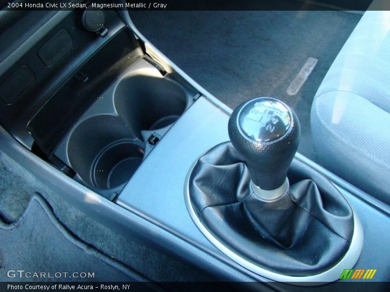 Magnesium Metallic / Gray 2004 Honda Civic LX Sedan