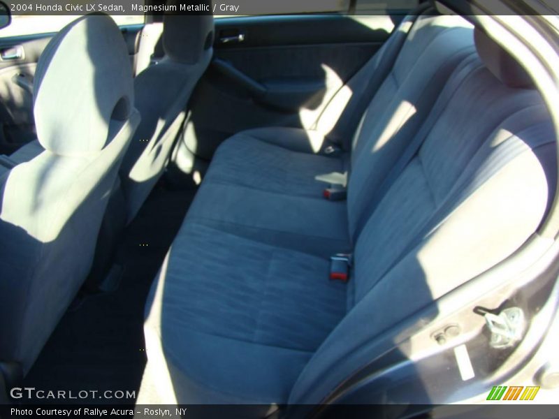 Magnesium Metallic / Gray 2004 Honda Civic LX Sedan