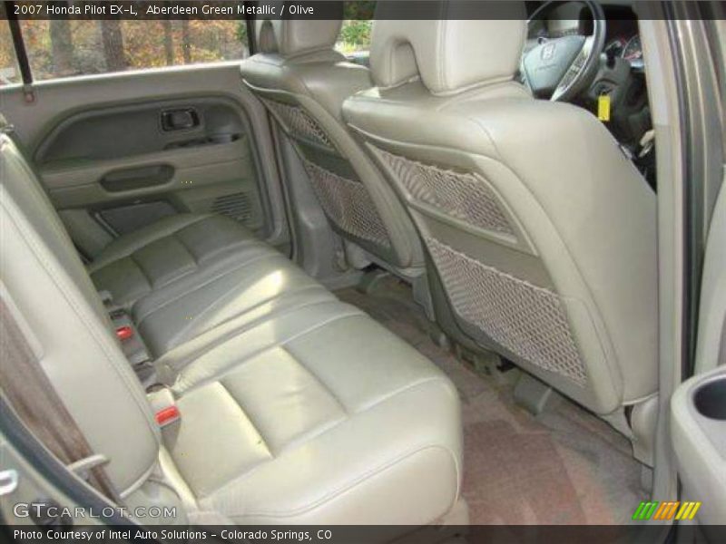Aberdeen Green Metallic / Olive 2007 Honda Pilot EX-L