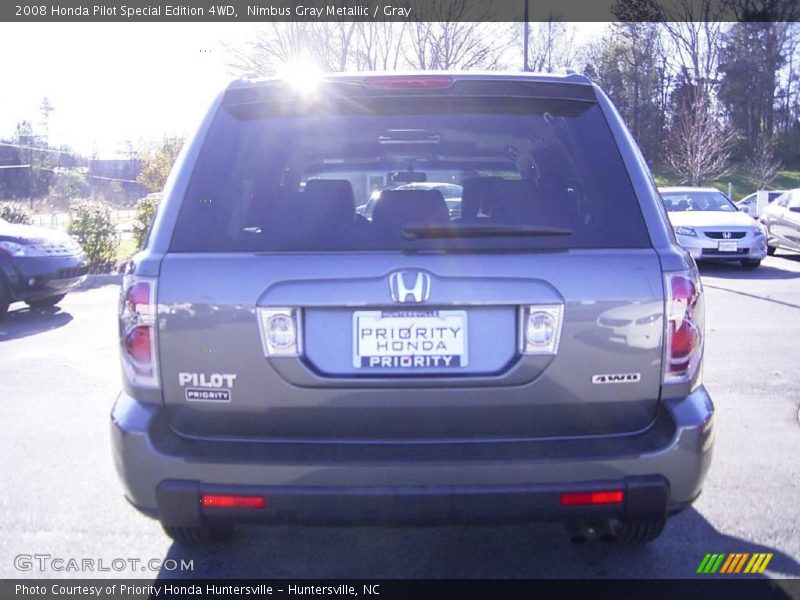 Nimbus Gray Metallic / Gray 2008 Honda Pilot Special Edition 4WD