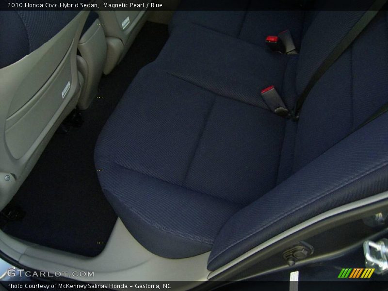 Magnetic Pearl / Blue 2010 Honda Civic Hybrid Sedan