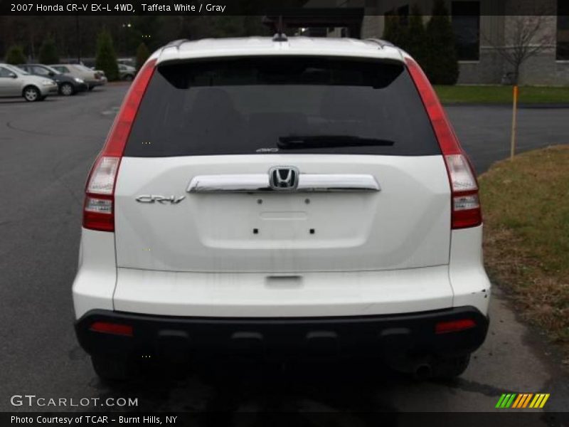 Taffeta White / Gray 2007 Honda CR-V EX-L 4WD