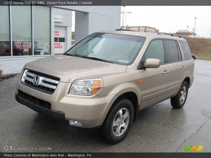 Desert Rock Metallic / Saddle 2007 Honda Pilot EX 4WD