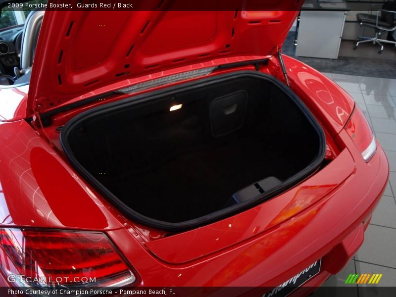 Guards Red / Black 2009 Porsche Boxster