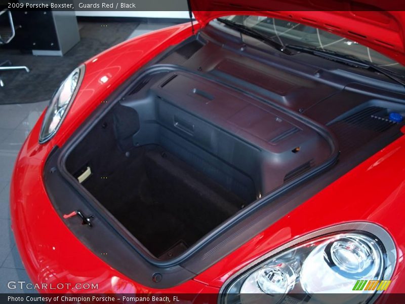 Guards Red / Black 2009 Porsche Boxster