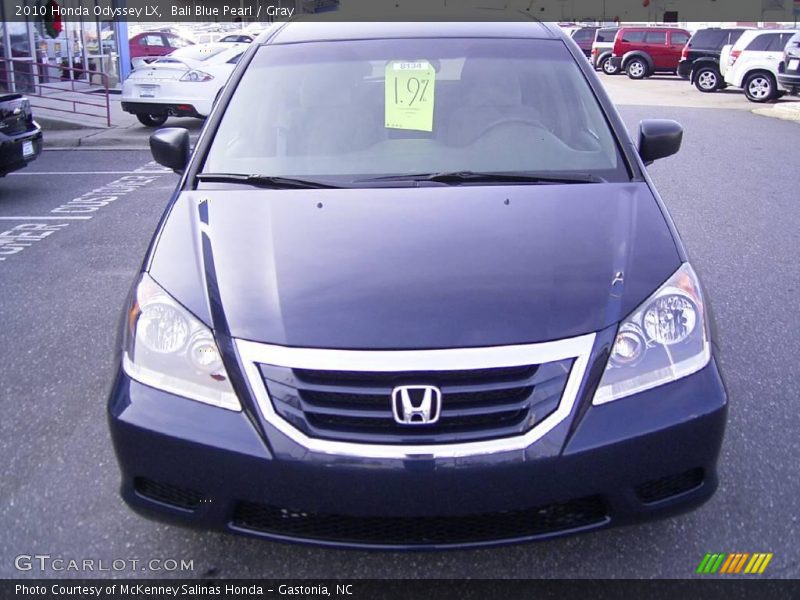 Bali Blue Pearl / Gray 2010 Honda Odyssey LX