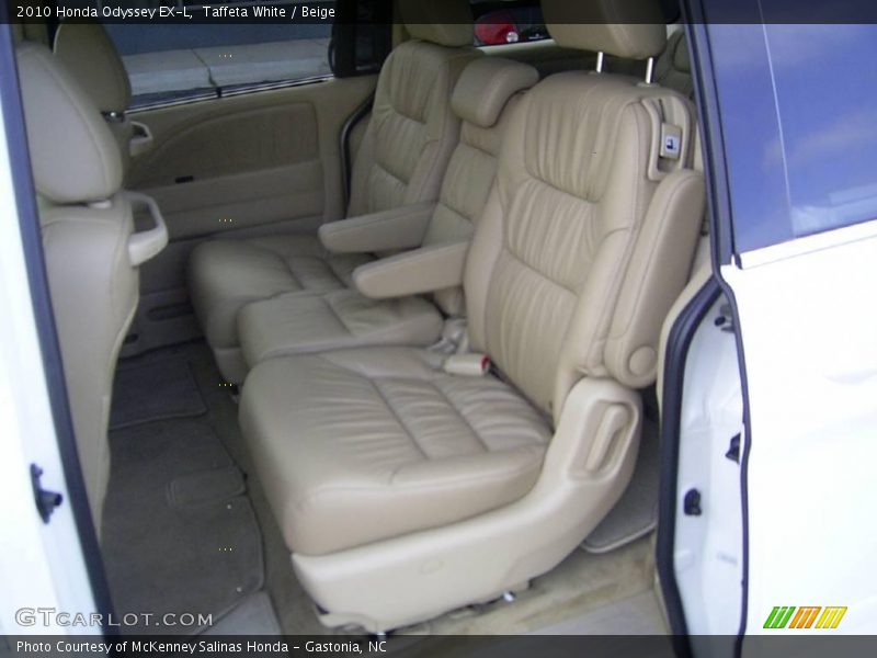 Taffeta White / Beige 2010 Honda Odyssey EX-L
