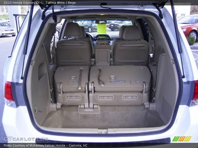 Taffeta White / Beige 2010 Honda Odyssey EX-L