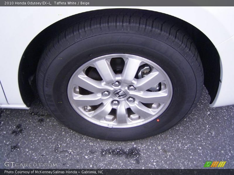 Taffeta White / Beige 2010 Honda Odyssey EX-L