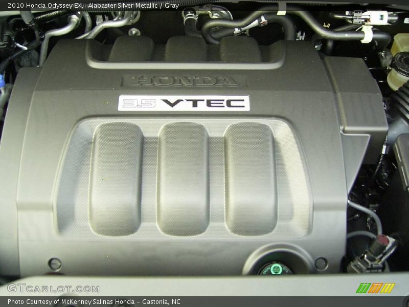 Alabaster Silver Metallic / Gray 2010 Honda Odyssey EX