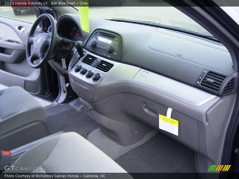 Bali Blue Pearl / Gray 2010 Honda Odyssey LX