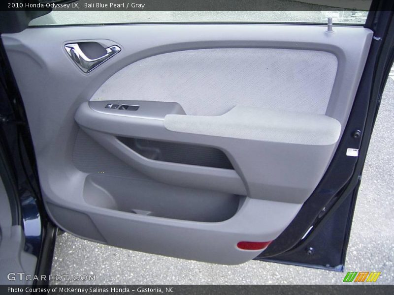 Bali Blue Pearl / Gray 2010 Honda Odyssey LX
