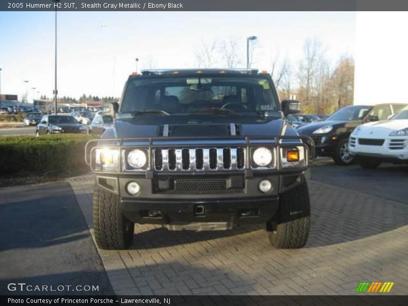 Stealth Gray Metallic / Ebony Black 2005 Hummer H2 SUT