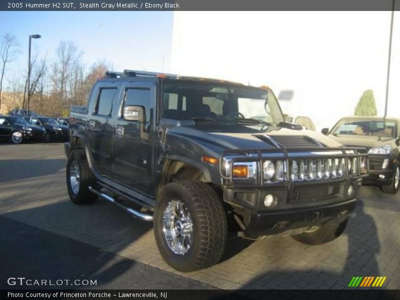 Stealth Gray Metallic / Ebony Black 2005 Hummer H2 SUT