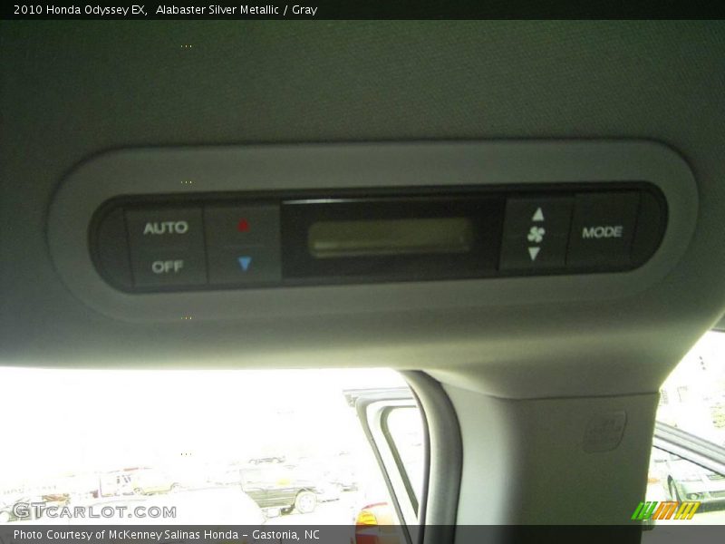 Alabaster Silver Metallic / Gray 2010 Honda Odyssey EX