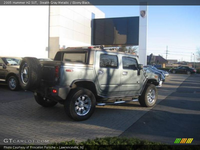 Stealth Gray Metallic / Ebony Black 2005 Hummer H2 SUT