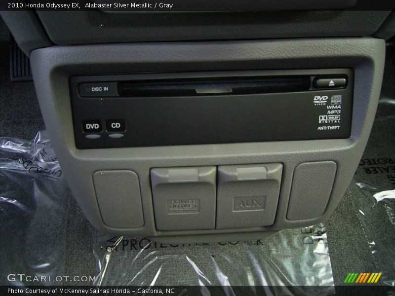 Alabaster Silver Metallic / Gray 2010 Honda Odyssey EX