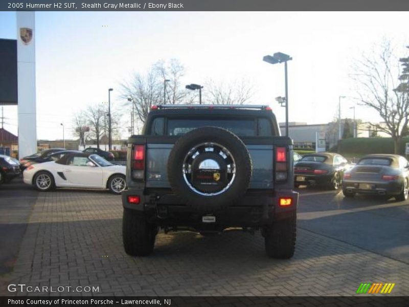 Stealth Gray Metallic / Ebony Black 2005 Hummer H2 SUT