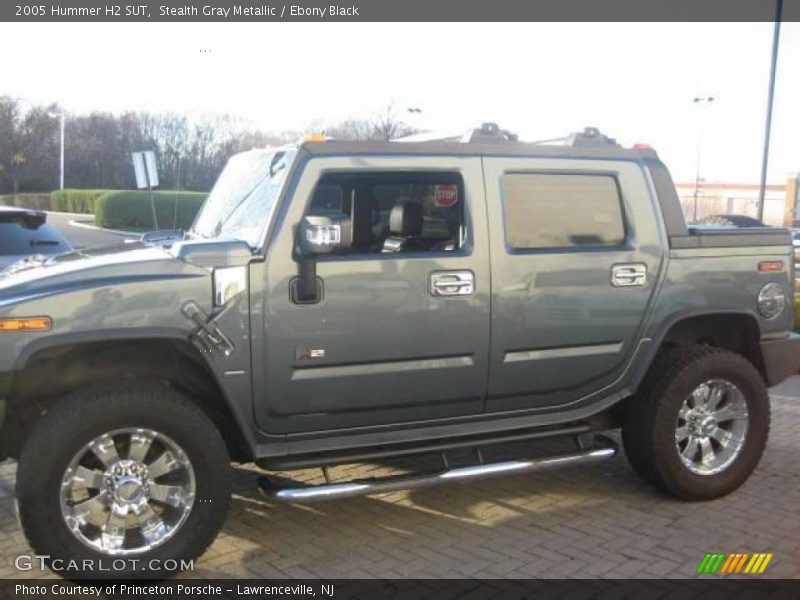 Stealth Gray Metallic / Ebony Black 2005 Hummer H2 SUT