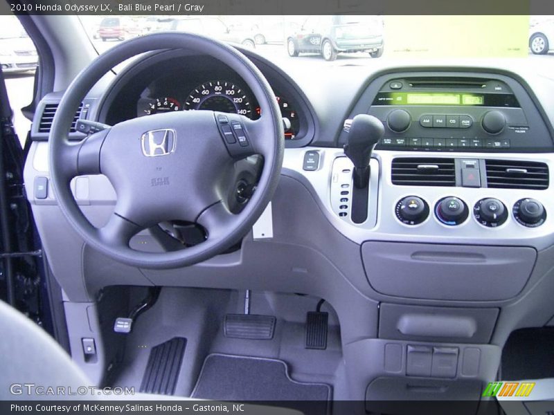 Bali Blue Pearl / Gray 2010 Honda Odyssey LX