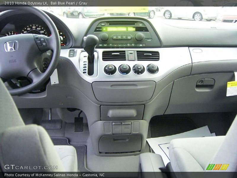 Bali Blue Pearl / Gray 2010 Honda Odyssey LX