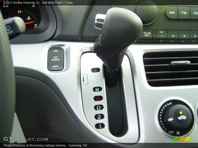 Bali Blue Pearl / Gray 2010 Honda Odyssey LX