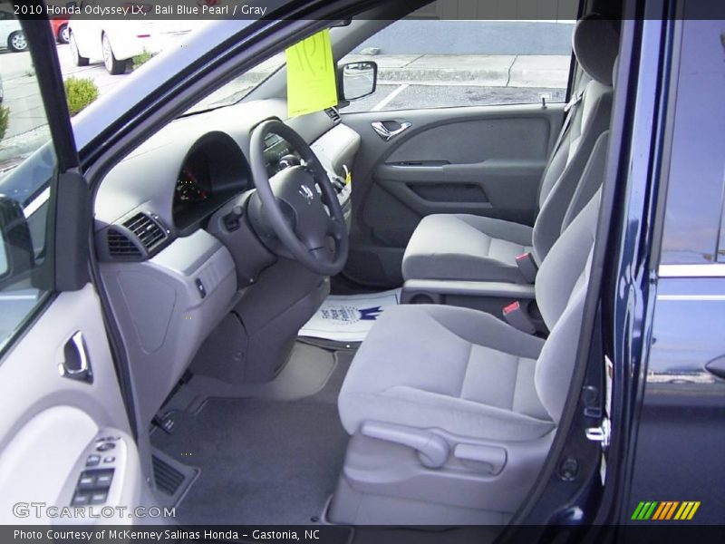Bali Blue Pearl / Gray 2010 Honda Odyssey LX