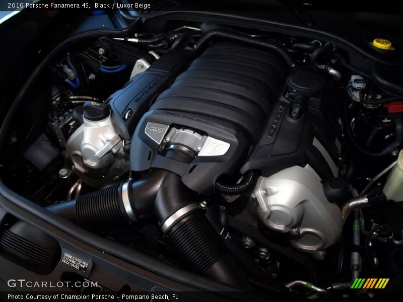 Black / Luxor Beige 2010 Porsche Panamera 4S