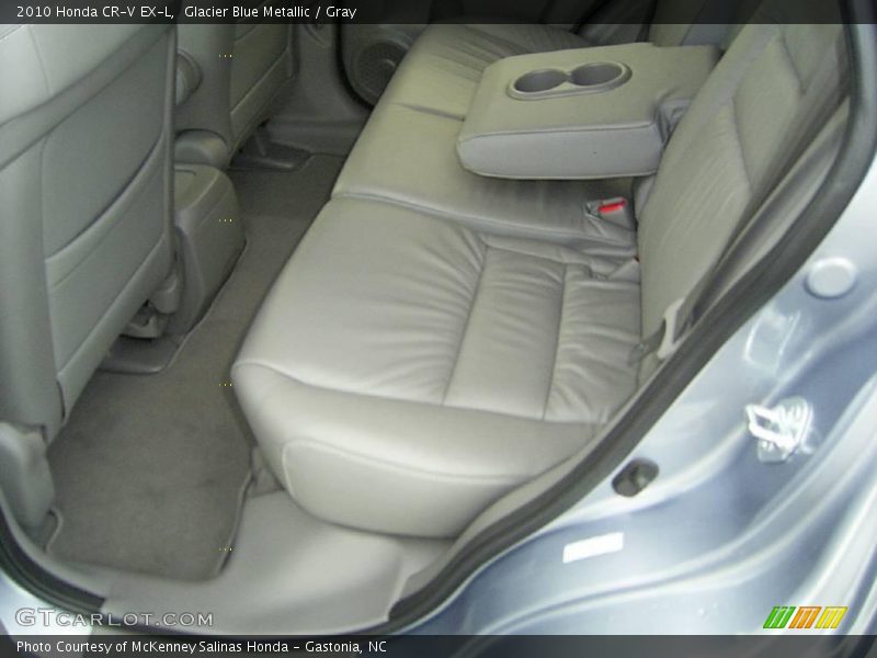 Glacier Blue Metallic / Gray 2010 Honda CR-V EX-L