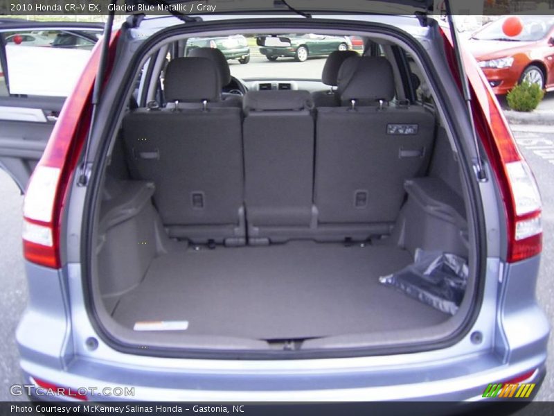 Glacier Blue Metallic / Gray 2010 Honda CR-V EX
