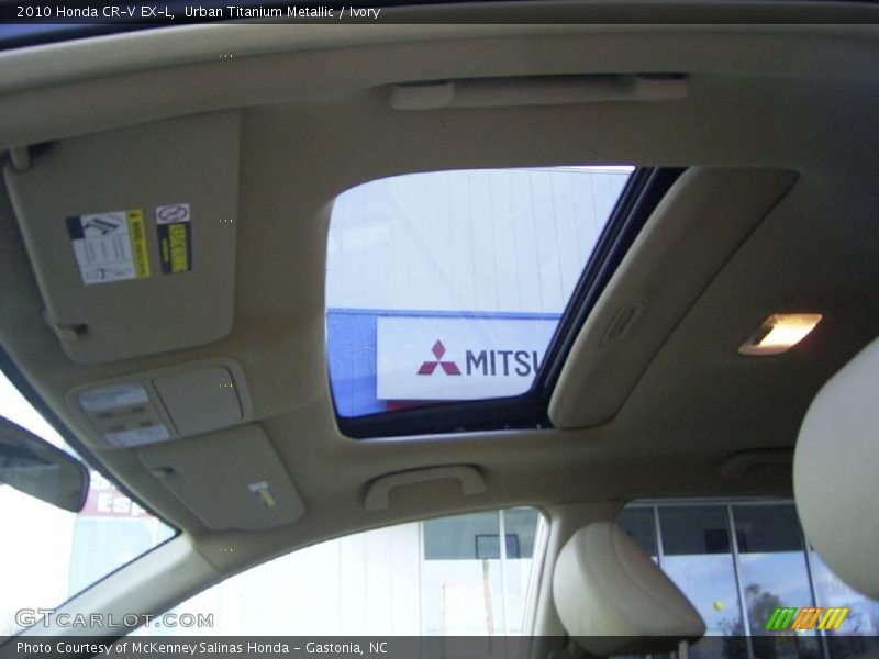 Urban Titanium Metallic / Ivory 2010 Honda CR-V EX-L