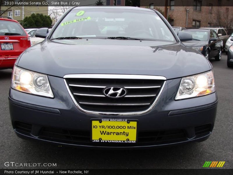 Slate Blue / Gray 2010 Hyundai Sonata GLS