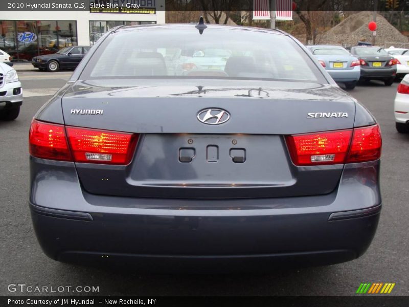 Slate Blue / Gray 2010 Hyundai Sonata GLS