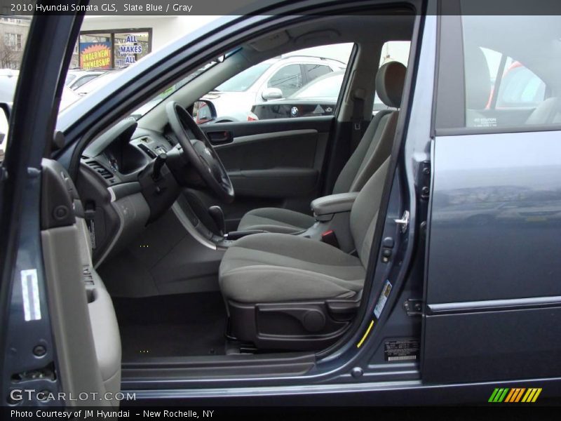 Slate Blue / Gray 2010 Hyundai Sonata GLS
