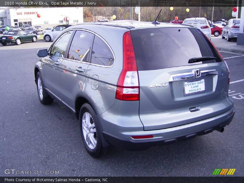 Opal Sage Metallic / Ivory 2010 Honda CR-V EX-L