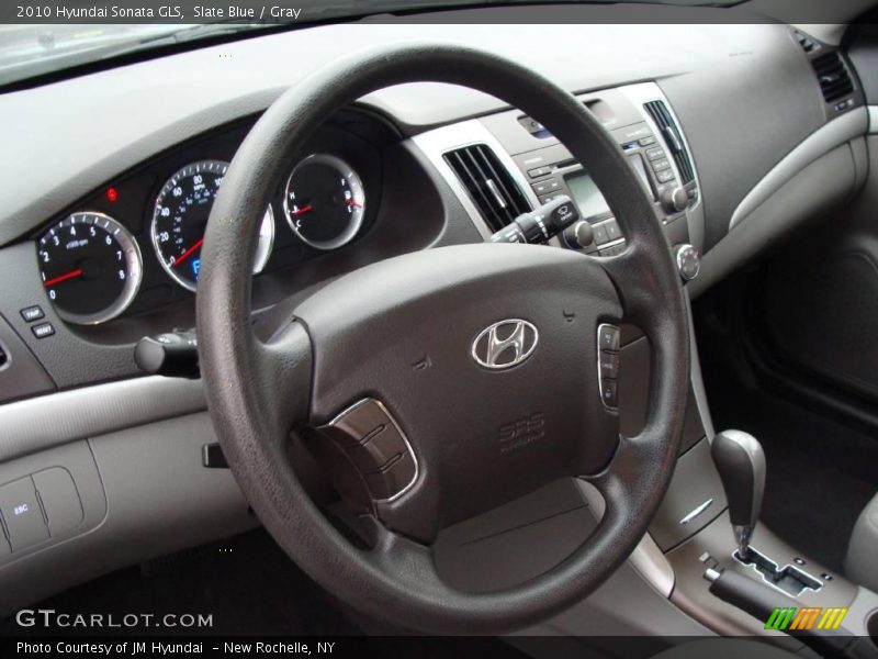 Slate Blue / Gray 2010 Hyundai Sonata GLS