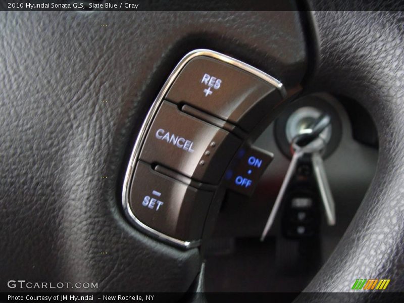 Slate Blue / Gray 2010 Hyundai Sonata GLS