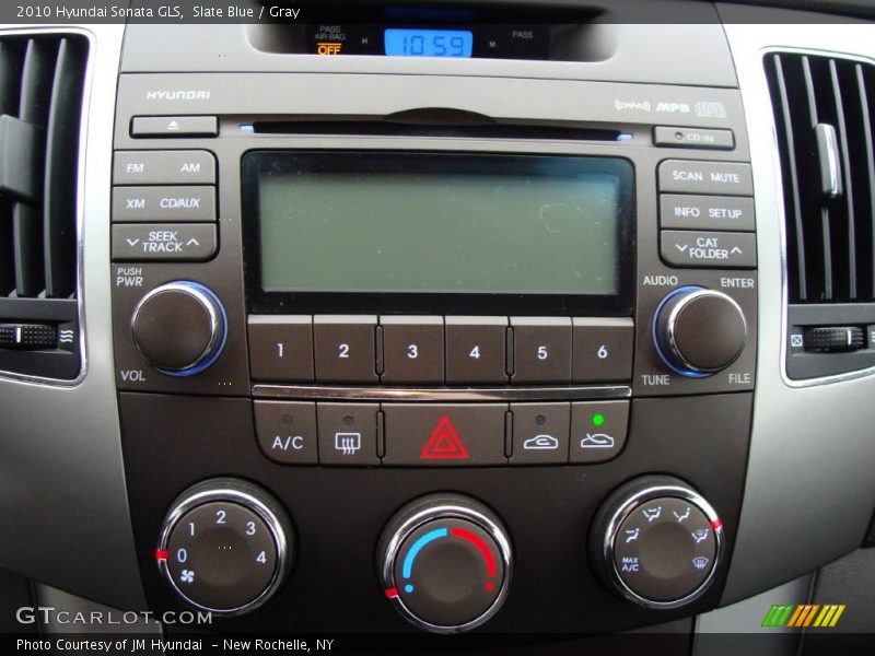 Slate Blue / Gray 2010 Hyundai Sonata GLS