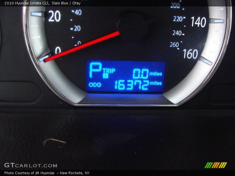 Slate Blue / Gray 2010 Hyundai Sonata GLS