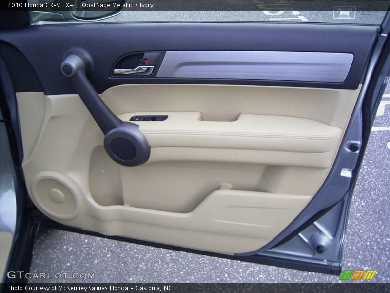 Opal Sage Metallic / Ivory 2010 Honda CR-V EX-L