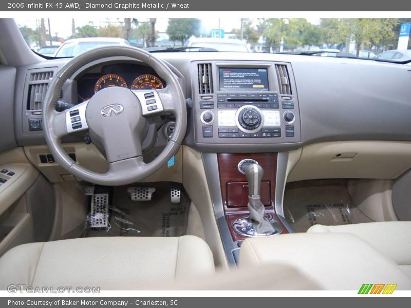 Diamond Graphite Metallic / Wheat 2006 Infiniti FX 45 AWD