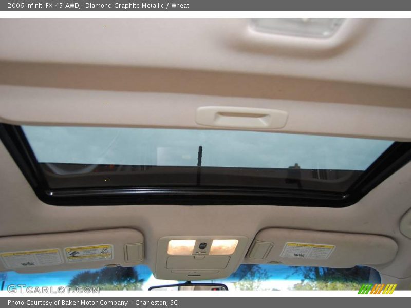 Diamond Graphite Metallic / Wheat 2006 Infiniti FX 45 AWD