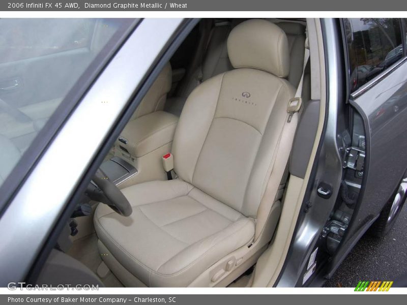 Diamond Graphite Metallic / Wheat 2006 Infiniti FX 45 AWD