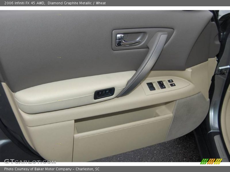 Diamond Graphite Metallic / Wheat 2006 Infiniti FX 45 AWD