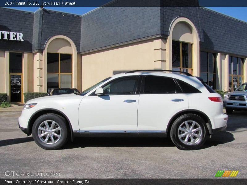 Ivory Pearl / Wheat 2007 Infiniti FX 35